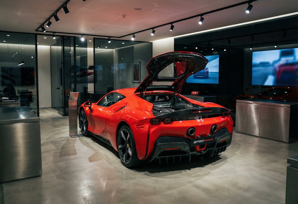 Carlos Sainz Oude Ferrari Sf90 Staat Te Koop Goede Deal Of Veel Te Duur