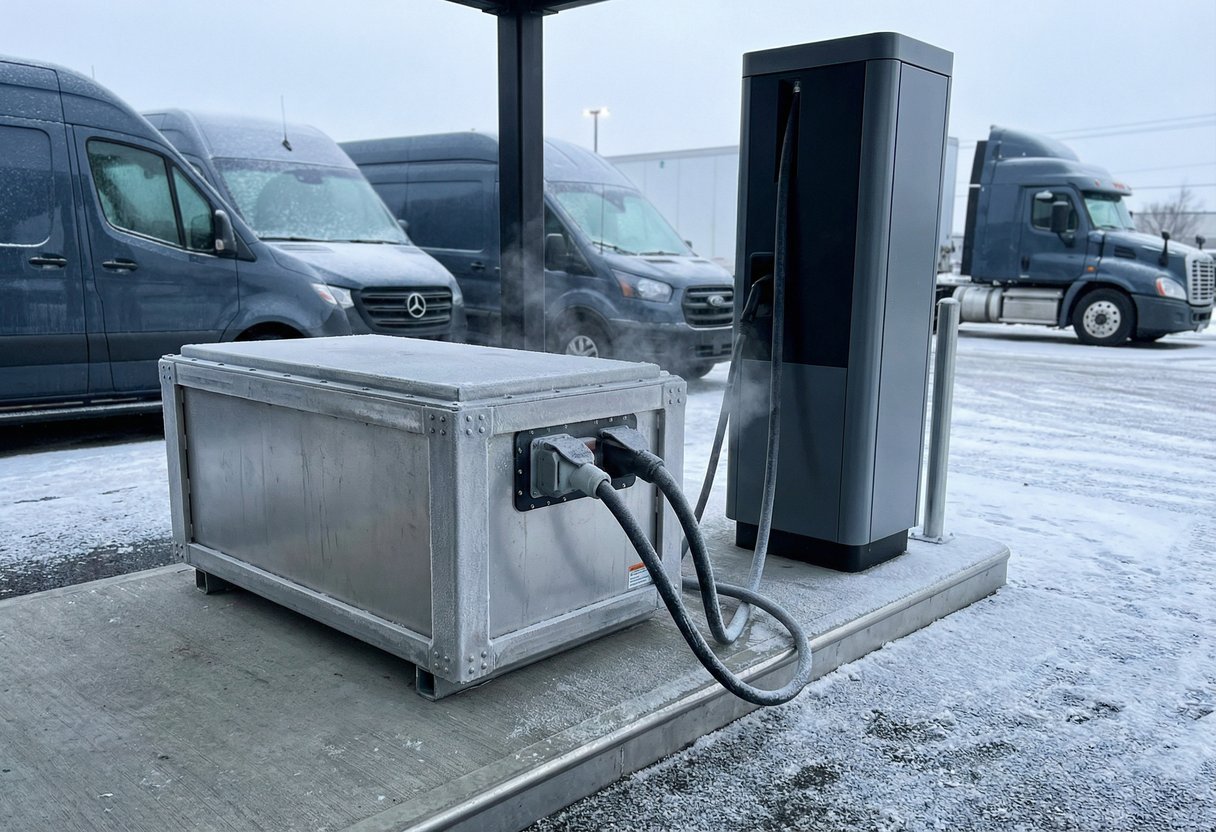 Catl Onthult Een Natrium Ion Batterij Voor Bedrijfswagens Ontworpen Om Extreme Kou Te Weerstaan