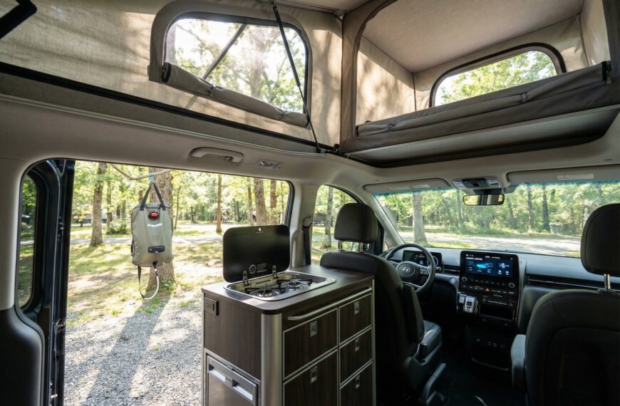 Hyundai Staria Deze Spectaculair Ingerichte Bus Kan U De Volkswagen California Doen Vergeten