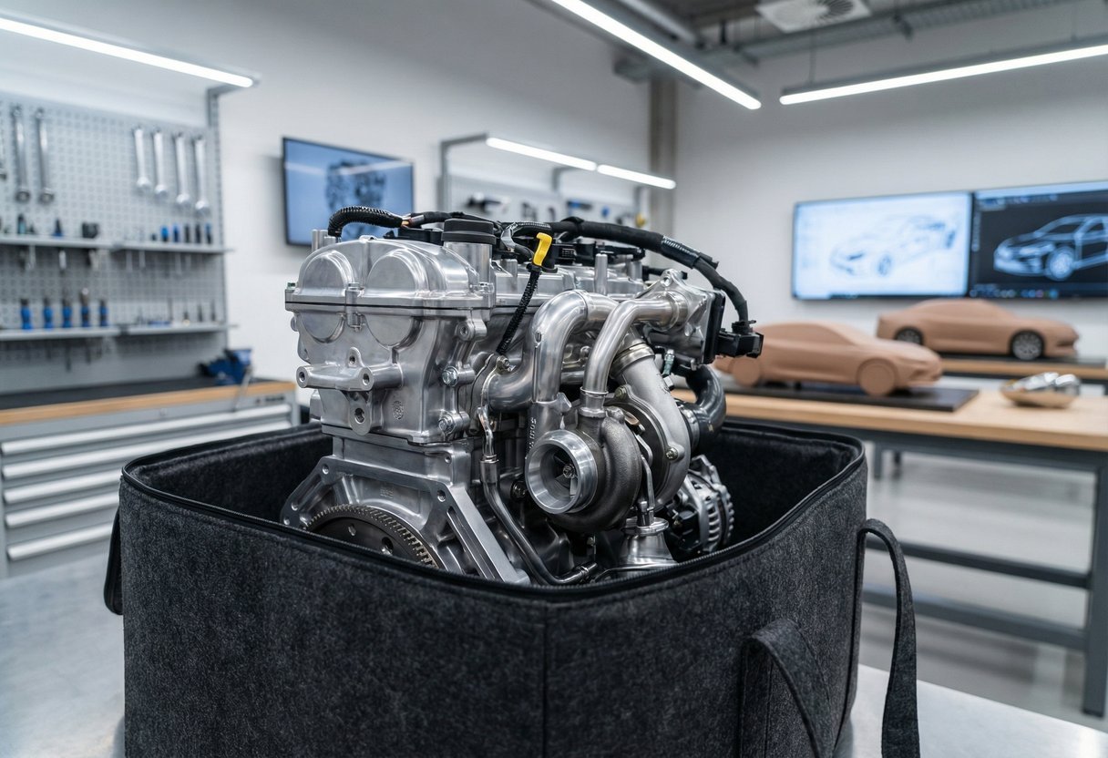 Nissan Creeert Een 400 Pk Motor Die Slechts 40 Kg Weegt En Past In Een Handbagagekoffer De Autowereld Was Niet Klaar