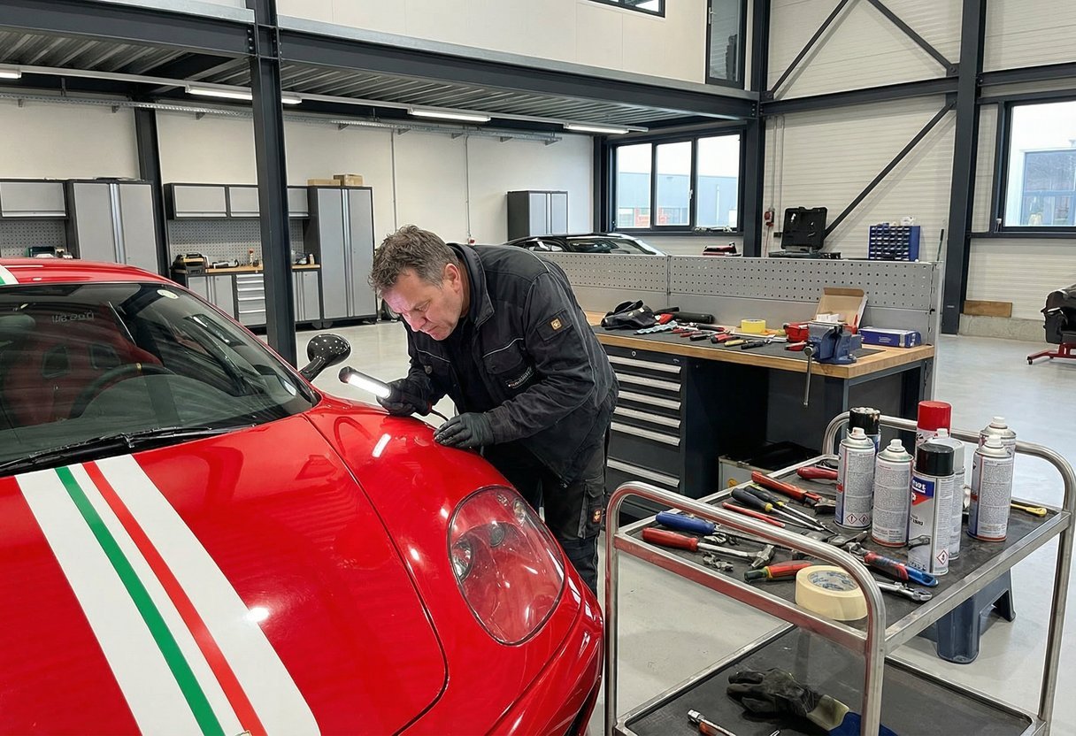 Hij Dacht Dat Zijn Ferrari 360 Perfect Gerestauree