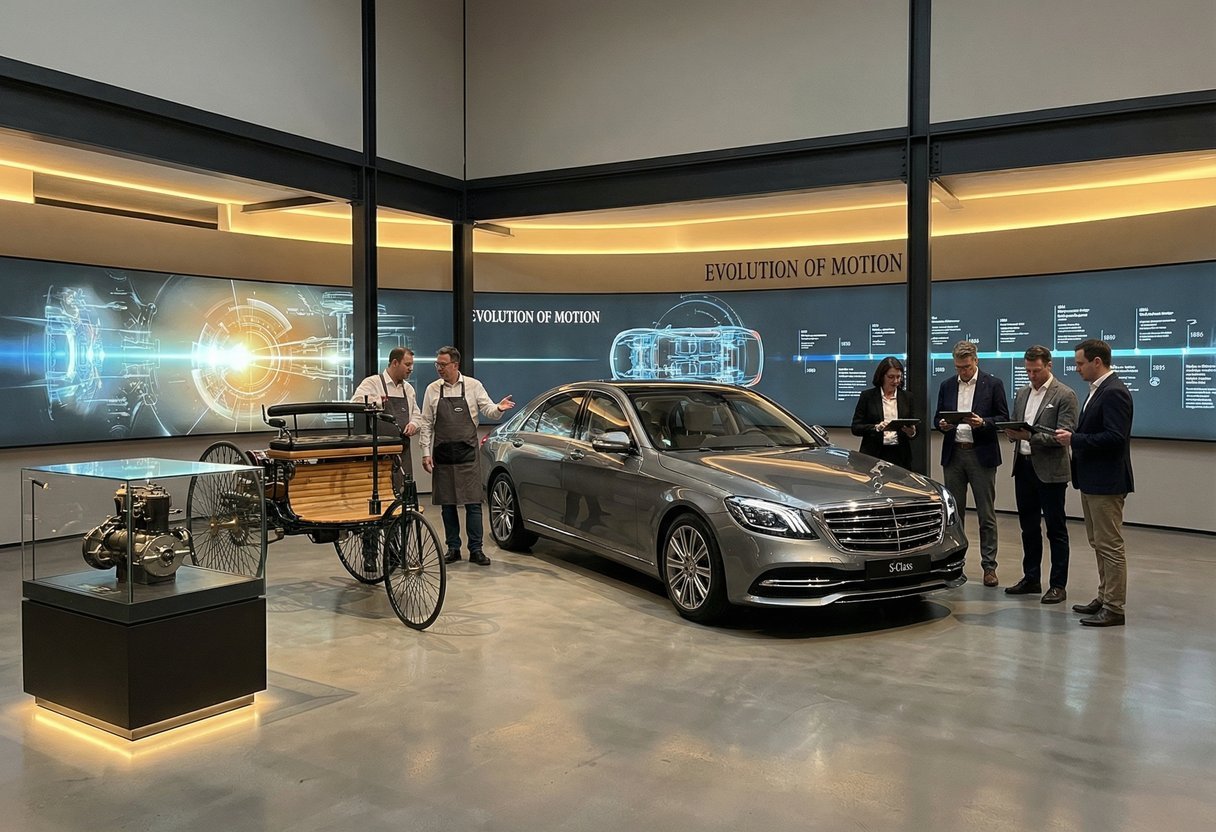 Mercedes Viert Met Veel Bombarie 140 Jaar Sinds De